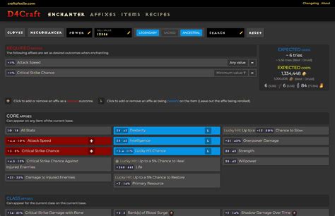 d4 affix calculator|Simulate Enchanter Reroll Outcomes .